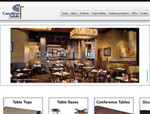 Tablet Screenshot of carolinatable.com
